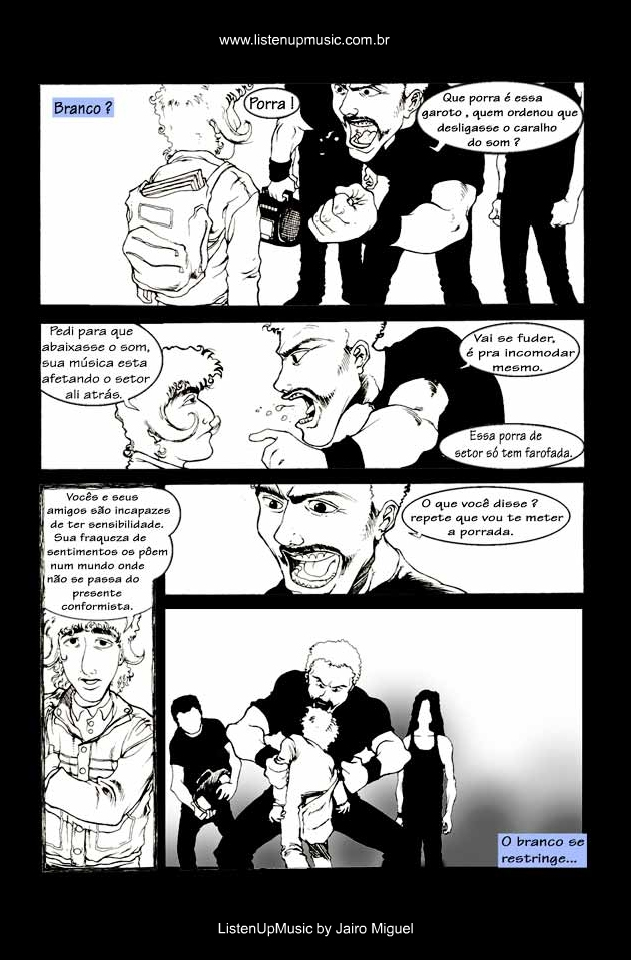 Listen Up Music - página de quadrinhos 1997-10